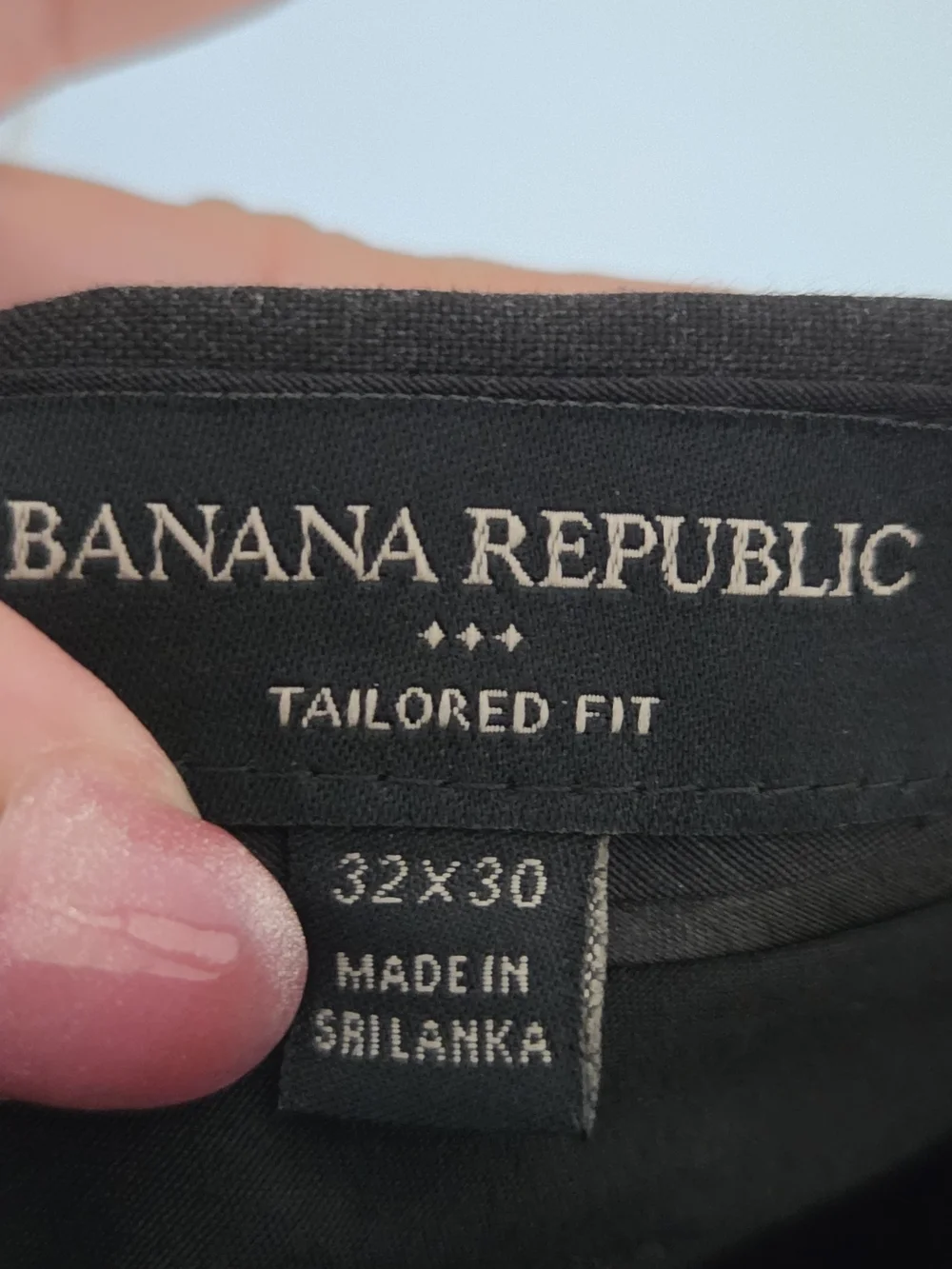Banana Republic tailored slim